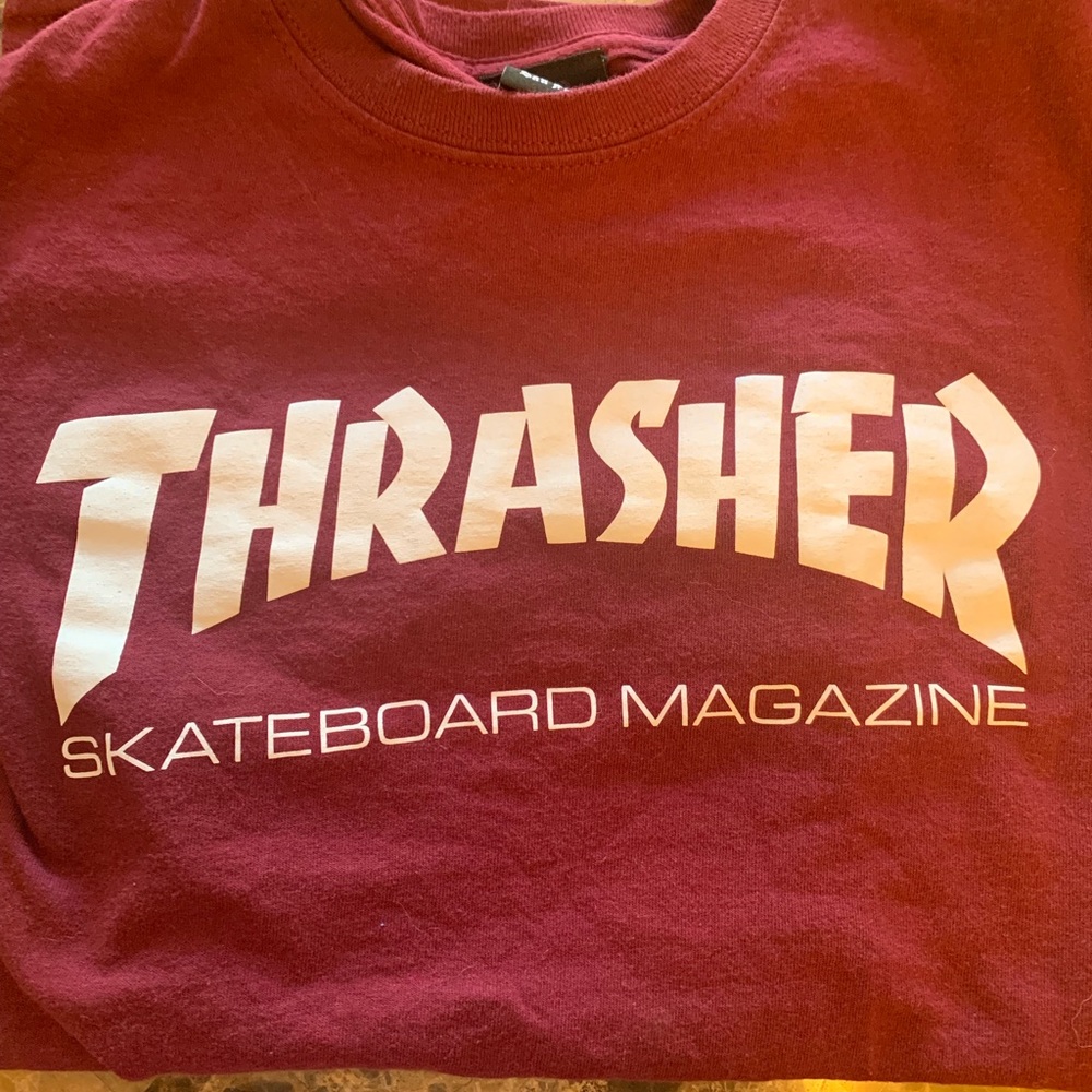 thrasher t shirt